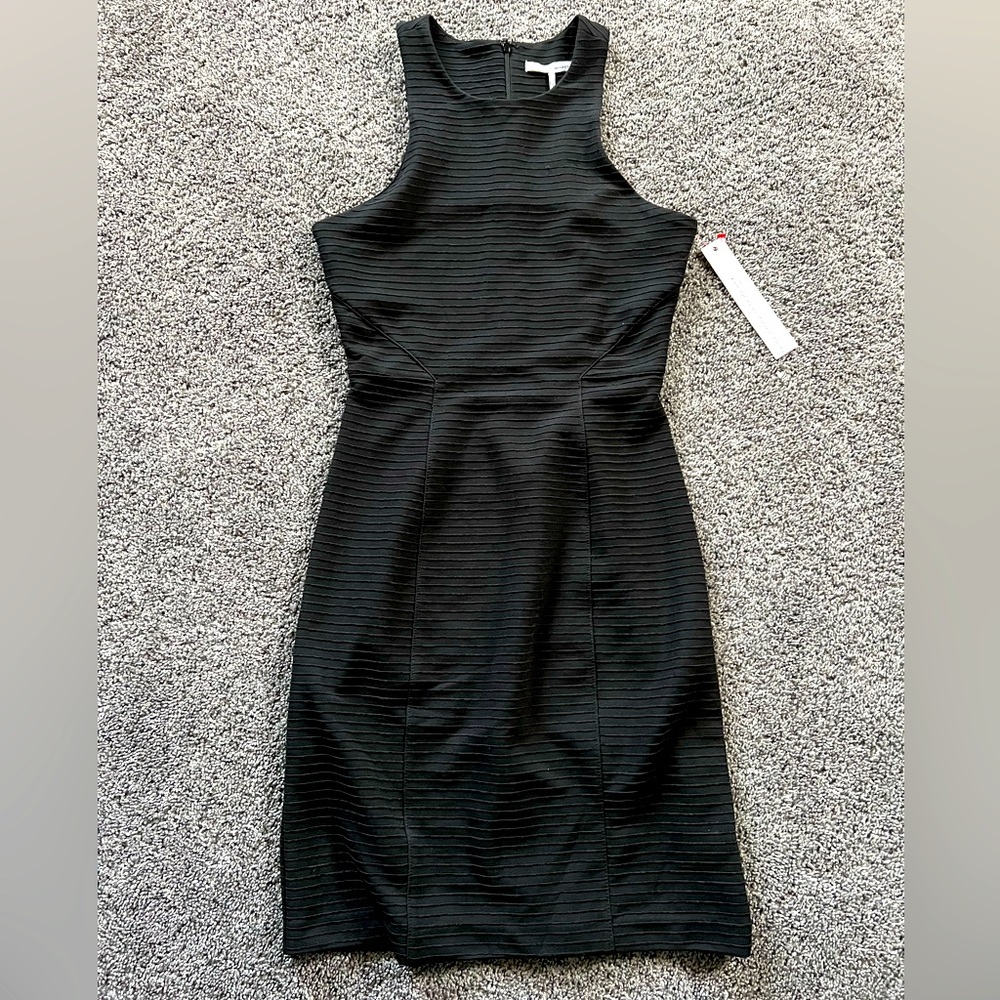 UK Style by French Connection Black Knit Dress size S